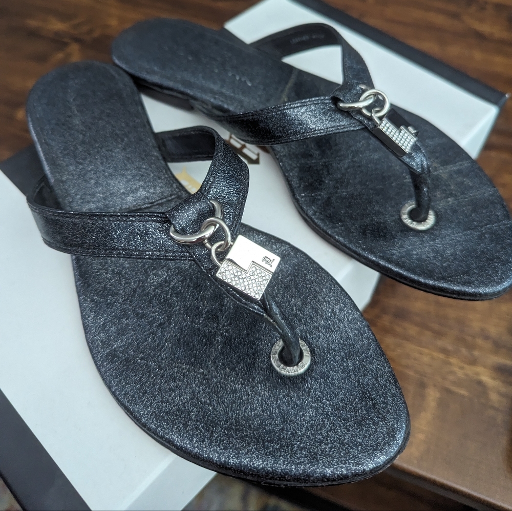 L.A.M.B flip flops